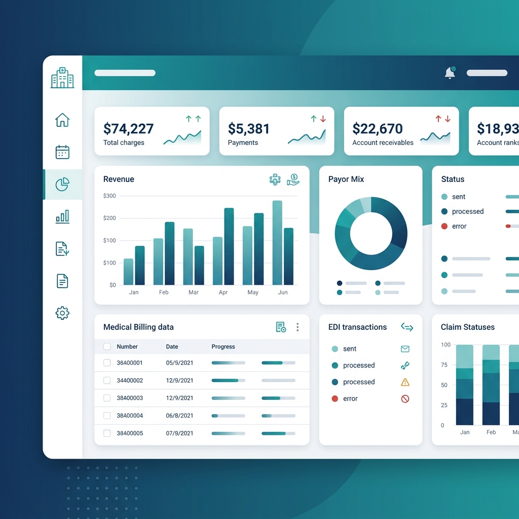 Healthcare Revenue Cycle Dashboard